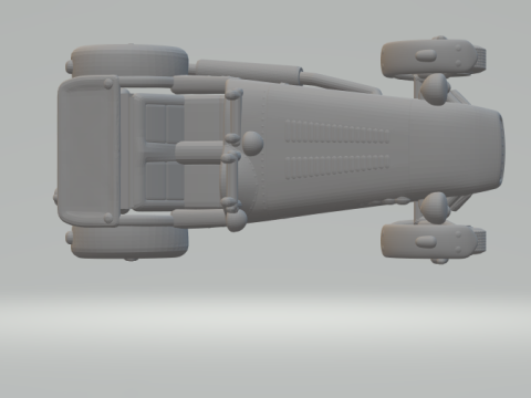 Lotus seven kit 3D Druckmodell