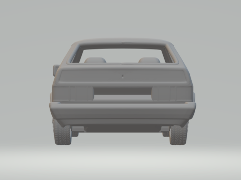 Volkswagen scirocco mk1 3D प्रिंट मॉडल