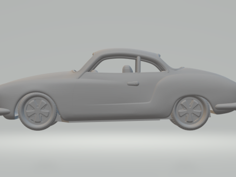 Volkswagen Karmann-Ghia Coupe Modello di stampa 3D