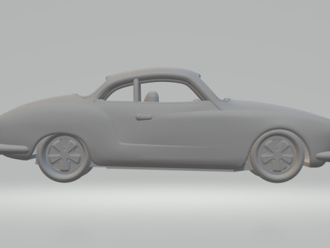 Volkswagen Karmann-Ghia Coupe Modello di stampa 3D