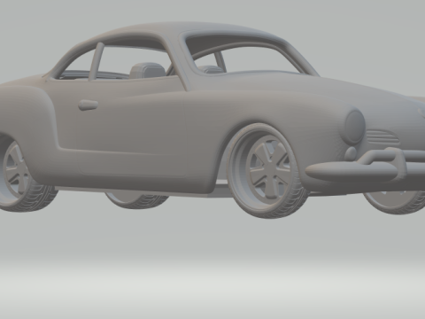 Volkswagen Karmann-Ghia Coupe Modello di stampa 3D