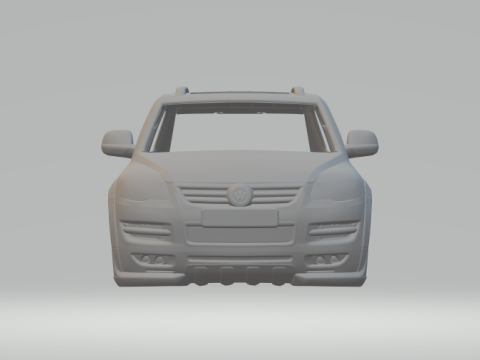 Volkswagen touareg 3D-Druckmodell