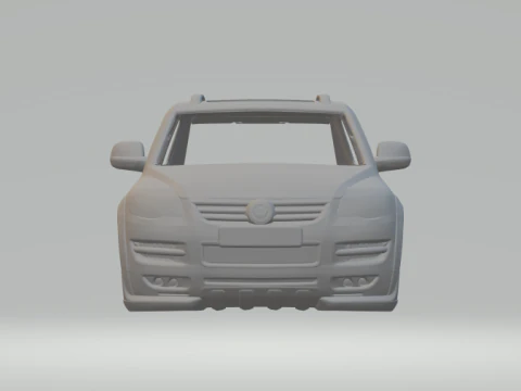 Volkswagen touareg 3D Print Model