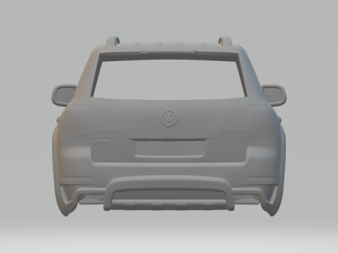 Volkswagen touareg 3D-Druckmodell