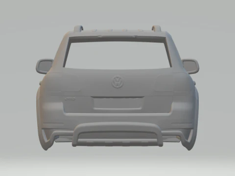 Volkswagen touareg 3D Print Model