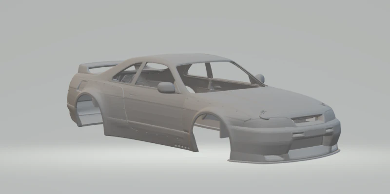 Skyline gtr pandem 3D Print Model .c4d .max .obj .3ds .fbx .stl .blend