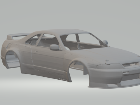 Skyline gtr pandem Modelo de impresión 3D