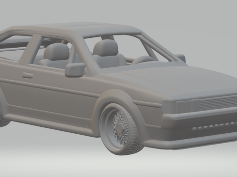 Volkswagen scirocco 3D प्रिंट मॉडल