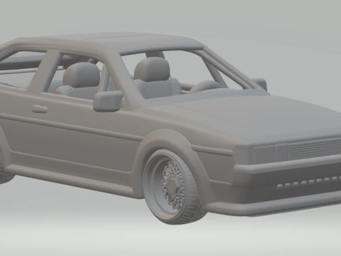 Scirocco Volkswagen Modello di stampa 3D
