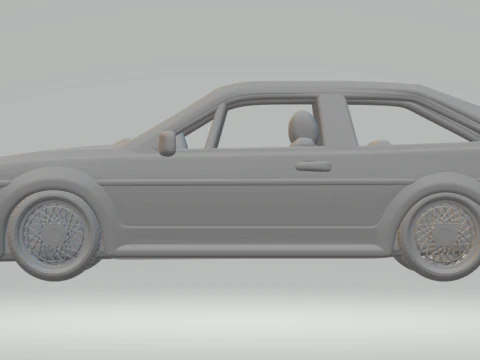 Volkswagen scirocco 3D Print Model