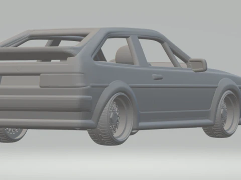 Volkswagen scirocco 3D Print Model