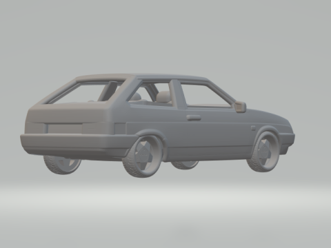 Lada 2108 3D Print Model