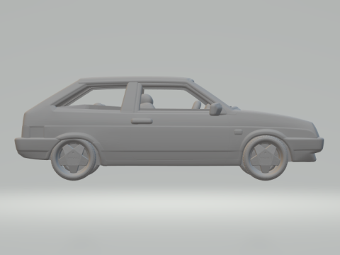 Lada 2108 3D Print Model