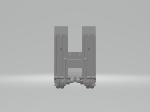 Trailer lowboy Modello di stampa 3D