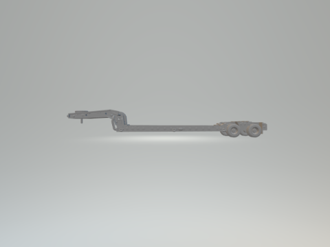 Trailer lowboy brazil 3D Print Model