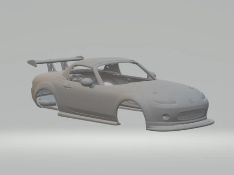 Мазда мх5 3D Принт Модель