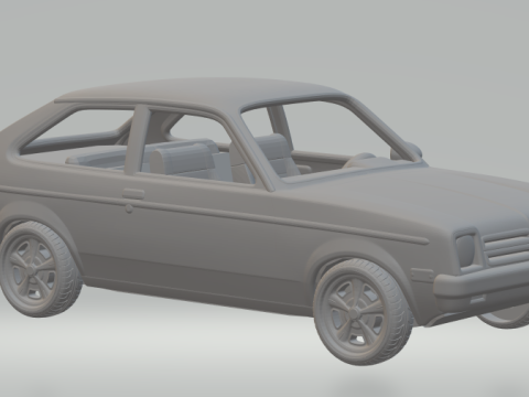 Chevrolet chevette Modelo de Impressão 3D