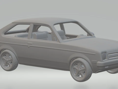 Chevrolet chevette 3D Baskı Modeli