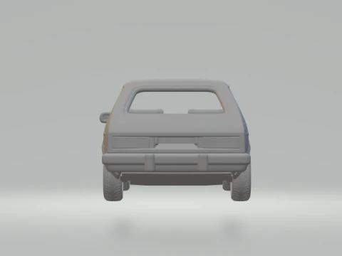 Chevrolet chevette 3D Print Model