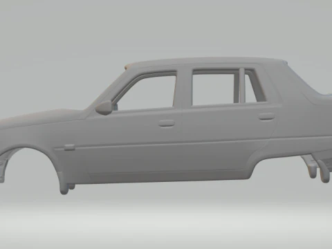 Zaz 1103 3D Print Model