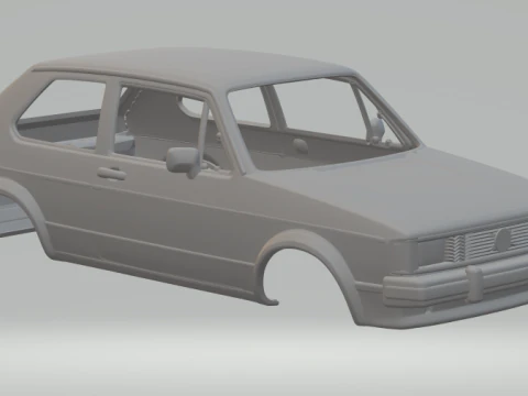 Vw rabbit 3D Print Model