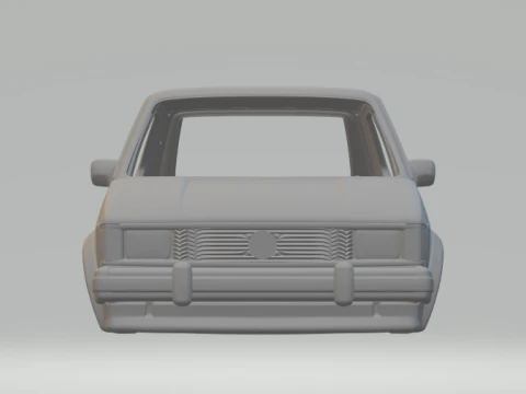Vw rabbit 3D Print Model