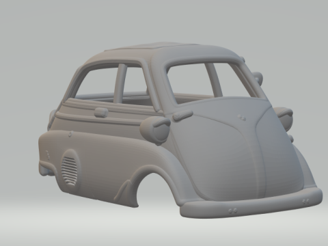 Romi isetta Modello di stampa 3D