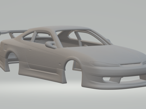 Nissan silvia 3D 打印模型