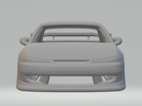 Nissan silvia 3D प्रिंट मॉडल