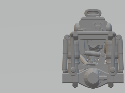 Monster truck chassis 3D प्रिंट मॉडल