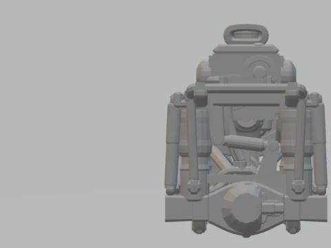 Monster truck chassis 3D Print Model