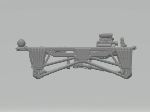Monster truck chassis 3D Print Model