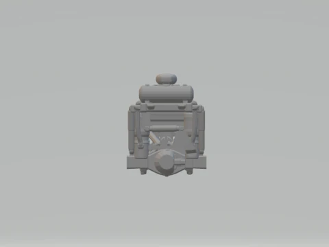 Monster truck chassis 3D Print Model
