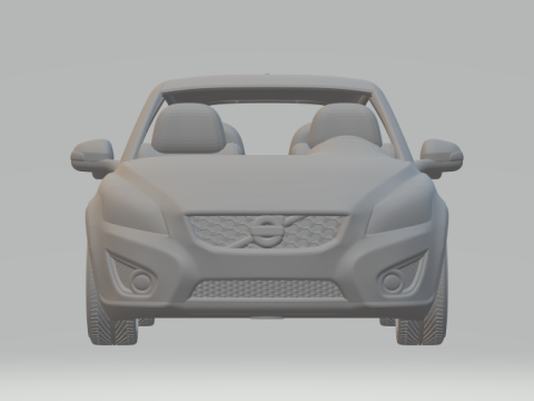 Volvo c30 3D प्रिंट मॉडल