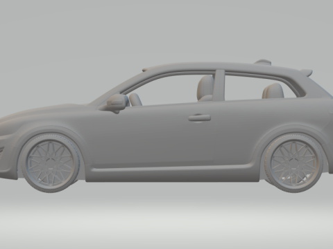 Volvo c30 3D प्रिंट मॉडल