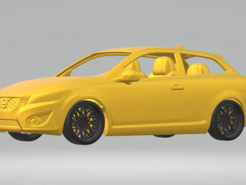 Volvo c30 3D Print Model