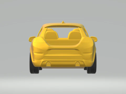 Volvo c30 3D Print Model