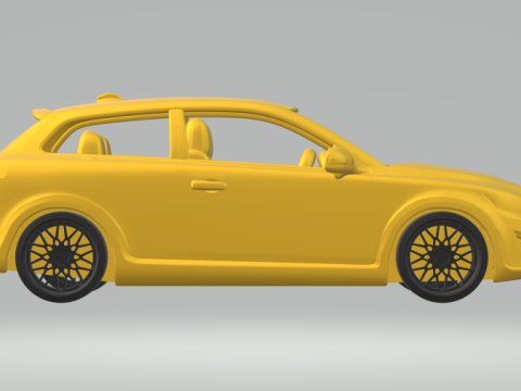 Volvo c30 3D प्रिंट मॉडल