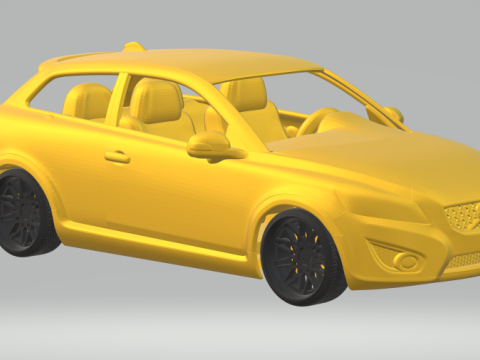 Volvo c30 3D प्रिंट मॉडल