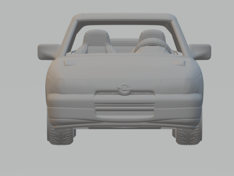Opel astra gsi 3D Baskı Modeli
