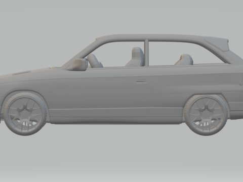 Opel astra gsi 3D Baskı Modeli