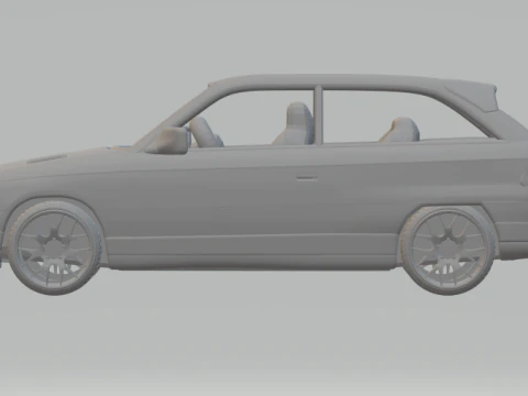 Opel astra gsi 3D Print Model