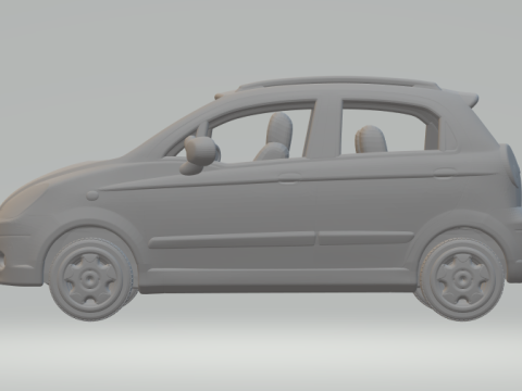 Daewoo Matiz 3D प्रिंट मॉडल