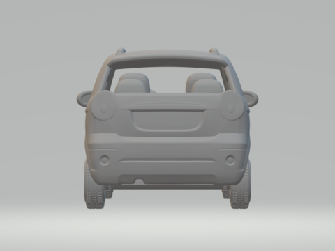 Daewoo Matiz 3D प्रिंट मॉडल