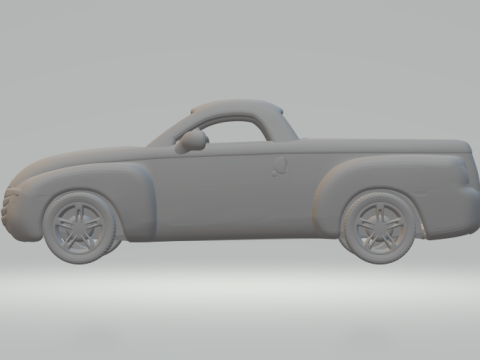Chevrolet ssr Modèles 3D en vedette