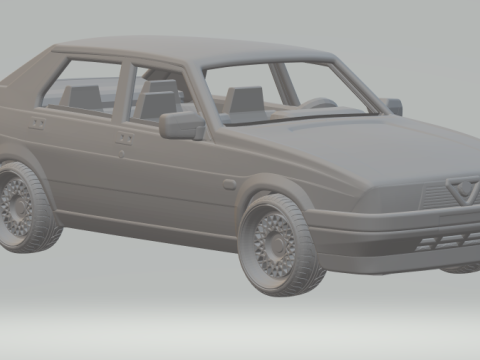 Alfa romeo 75 3D Принт Модель