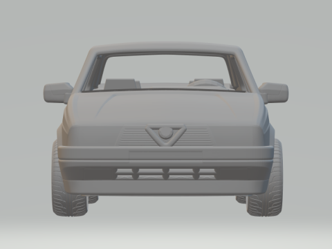 Alfa romeo 75 3Dプリントモデル