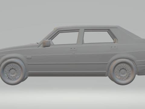 Alfa romeo 75 3Dプリントモデル