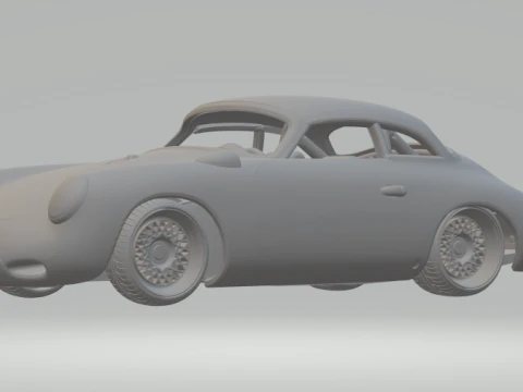 Porsche emory 356 3D Print Model