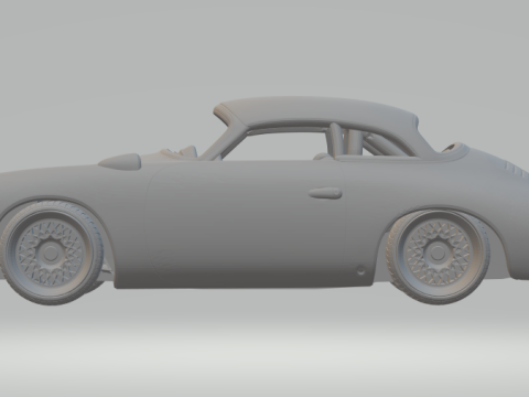 Porsche emory 356 3D प्रिंट मॉडल